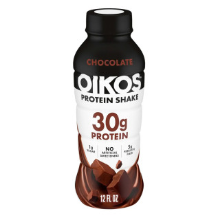 OIKOS PROTEIN SHAKE CHOCOLATE 12 OZ