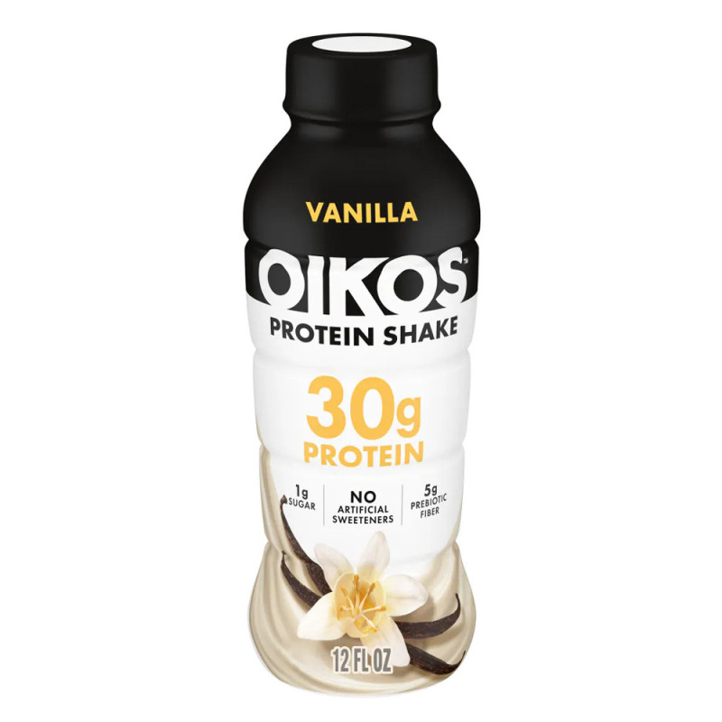 OIKOS PROTEIN SHAKE VAINILLA 12 OZ