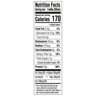 OIKOS PROTEIN SHAKE VAINILLA 12 OZ