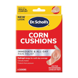 DR SCHOLLS HYDROGEL CORN CUSHIONS 6 CT