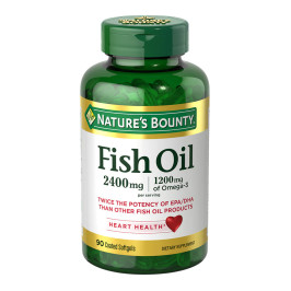NATURES BOUNTY FISH OIL OMEGA-3 2400MG