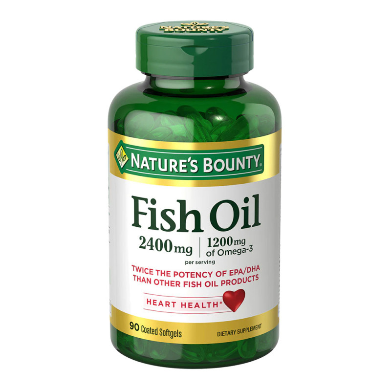 NATURES BOUNTY FISH OIL OMEGA-3 2400MG
