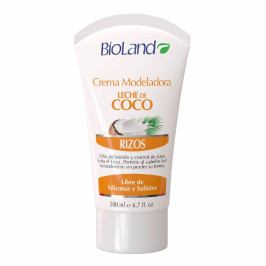 BIOLAND CREMA MODELADORA RIZOS LECHE COCO 200ML