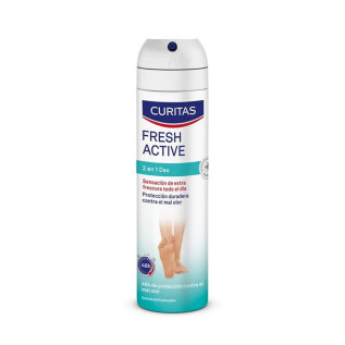 CURITAS DESODORANTE DE PIES SPRAY FRESH ACTIVE 150 ML