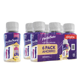 PEDIASURE PEPTIGRO VAINILLA 220 ML 6-PACK