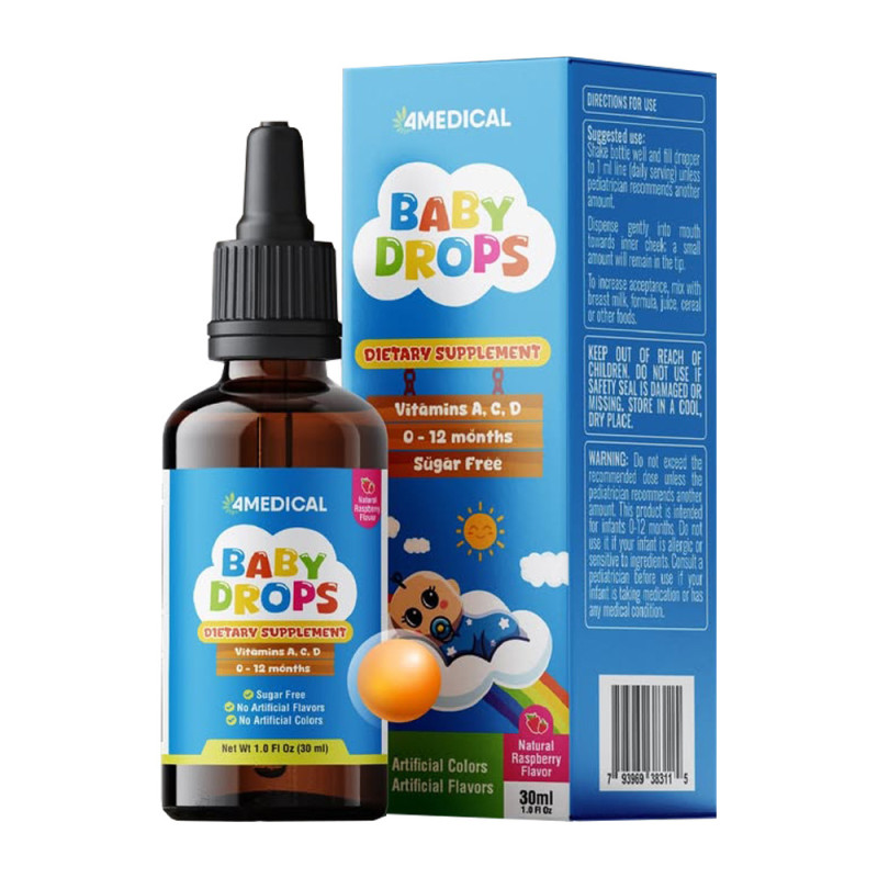 BABY DROPS VITAMINA A,C,D 30ML