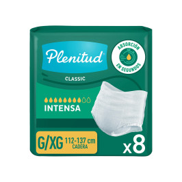 PLENITUD CLASSIC PAÑALES ADULTOS G/XG X 8 UNIDADES
