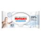 HUGGIES WIPES PURO / NATURAL X 80 WIPES