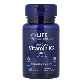 LIFE EXTENSION VIT K2 LOW DOSE 45 MCG X 90 SOFTGELS