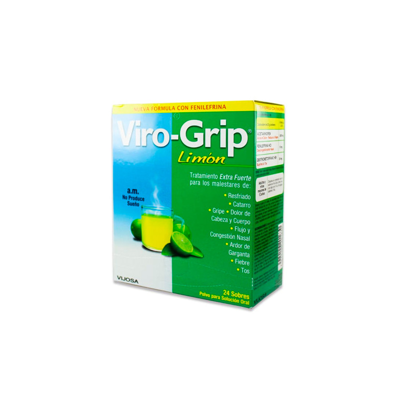 VIRO-GRIP LIMON AM X 24 SOBRES (POR UNIDAD)