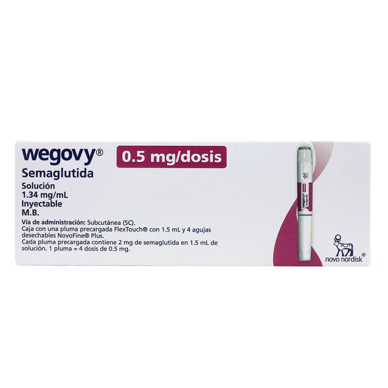 WEGOVY 0.50 MG FLEXTOUCH PLUMA