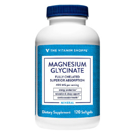 MAGNESIUM GLYCINATE 400MG 4 SOFTGELS X 120