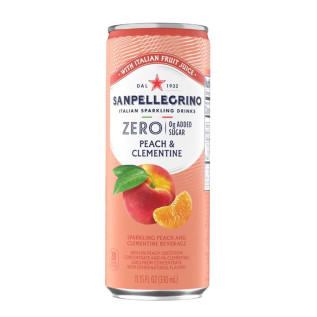 SAN PELLEGRINO ZERO PEACH AND CLEMENTINE 330 ML X UNIDAD