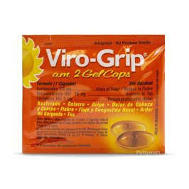 VIRO GRIP AM 2 GELCAPS CAJA X 24 SOBRES (POR UNIDAD)