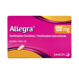 ALLEGRA 120 MG (POR UNIDAD)
