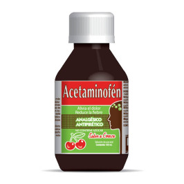 ACETAMINOFEN JARABE SABOR CEREZA X 120ML (PALM)