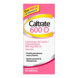 CALTRATE 600+D X 60 PFIZER