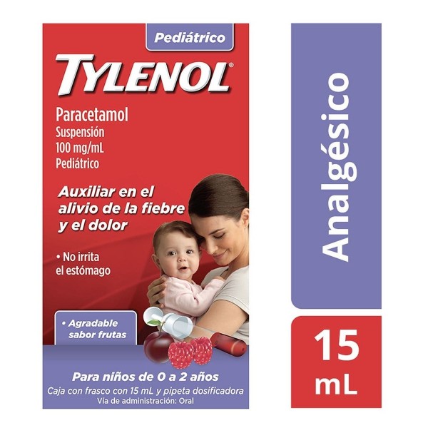 TYLENOL GOTAS PEDIATRICAS CEREZA 15ML