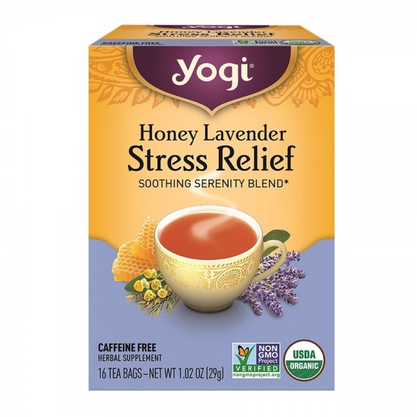 YOGI TEA HONEY LAVENDER STRESS RELIEF X 16