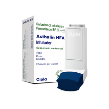 ASTHALIN HFA 100 MCG/INHALADOR
